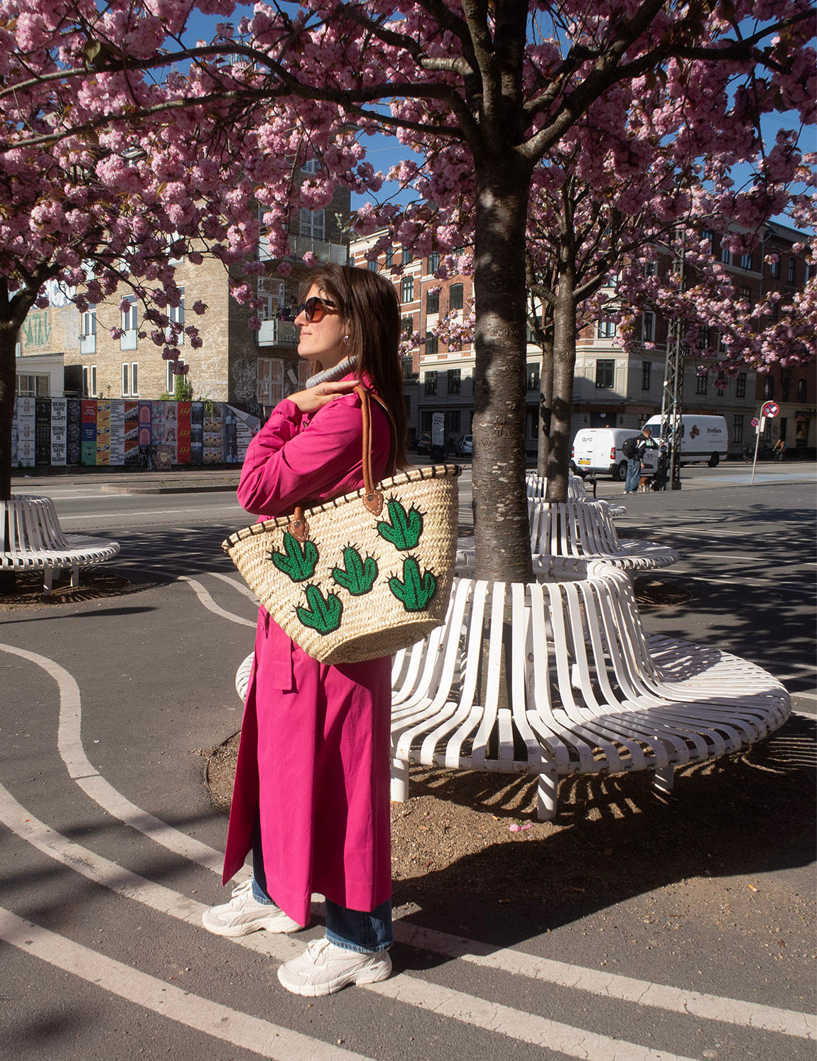 Straw Bag #4 - Cactus