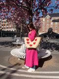 Straw Bag #3 - Heart