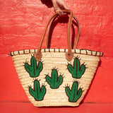 Straw Bag #4 - Cactus