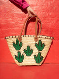 Straw Bag #4 - Cactus