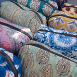 Pouch Blockprint S - Blue Lapis