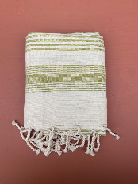 Hammam Håndklæde - Lime Green
