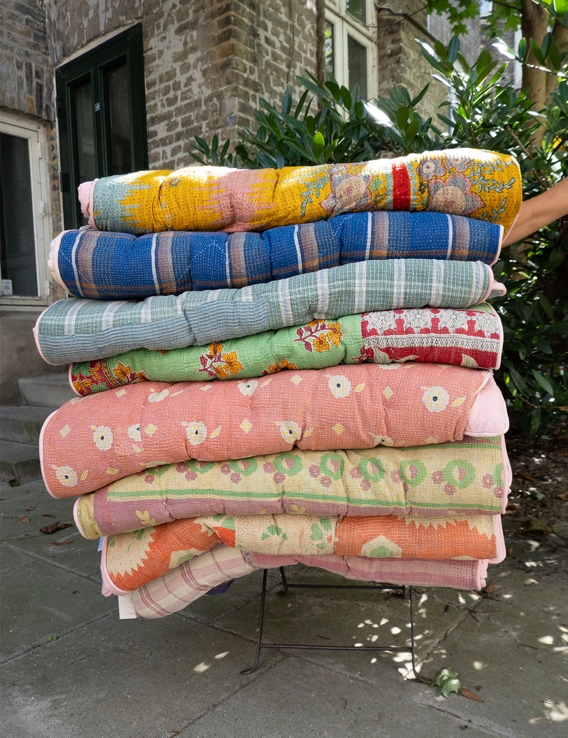Indisk Kantha Madras - 48