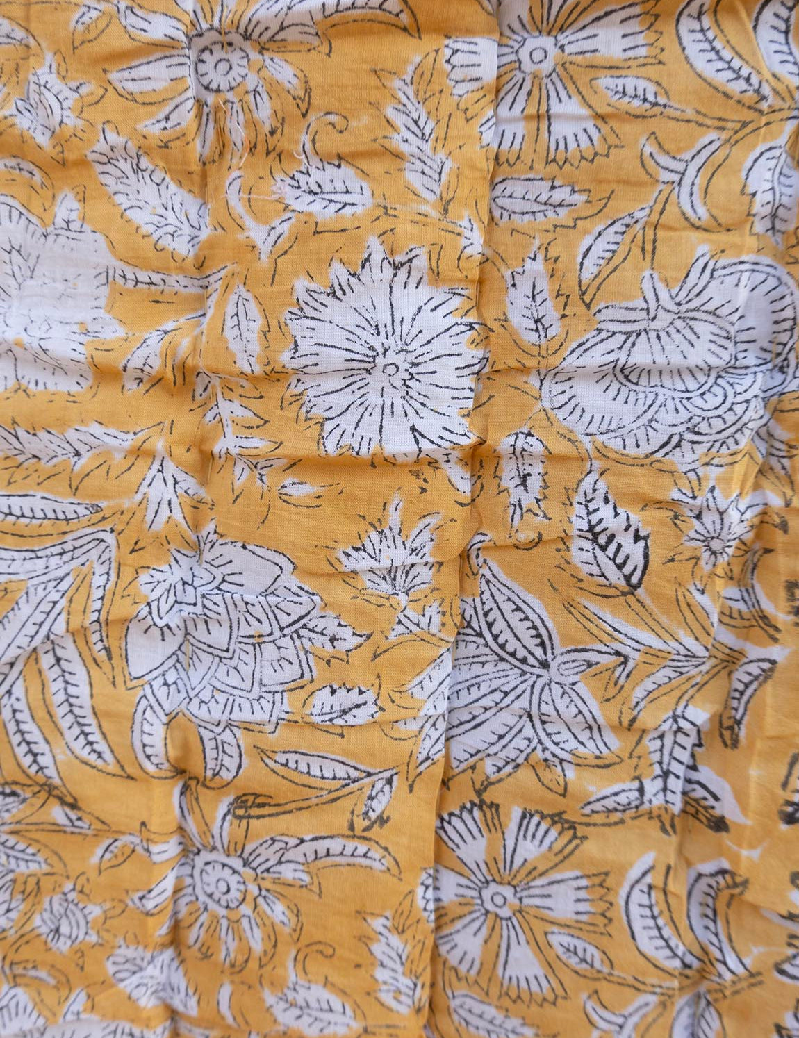 Quilted baby blanket - Mint/Yellow