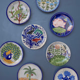 Blue Pottery Platter - 25