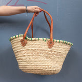 Straw Bag #5 - Flagline Shiny Heart
