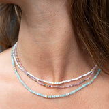Necklace Mineral Stones - Turquoise