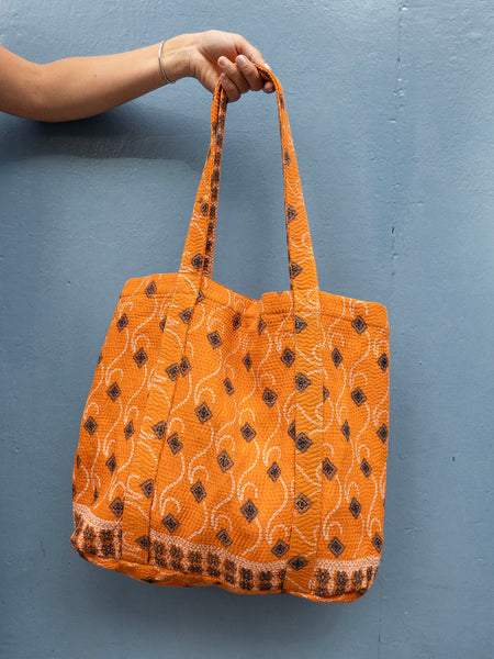 Kantha Tote - 12