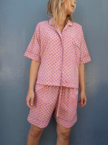 Summer Pyjamas Pink Sorbet