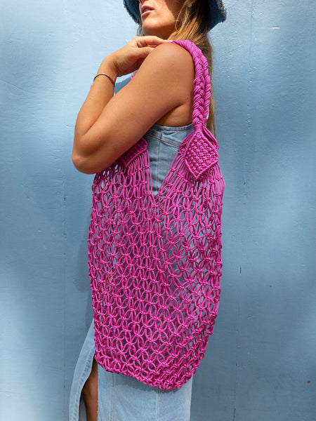 Nylon Bag - Pink