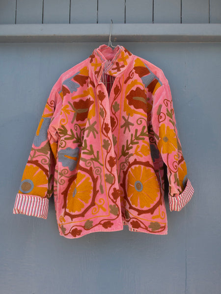 Suzani Jakke - Pink