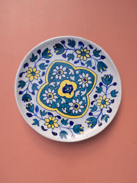 Blue Pottery Platter - 09