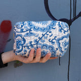 Pouch Blockprint S - Porcelain