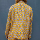 Pyjamas Blockprint - Sunflower