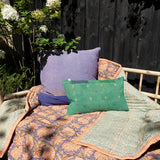 Indian kantha cushion L - 491