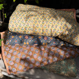 Quilted blanket – 07 Honey Blossom / Blush Garden