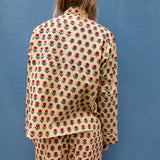 Pyjamas Blockprint - Red Flower