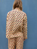 Pyjamas Blockprint - Red Flower