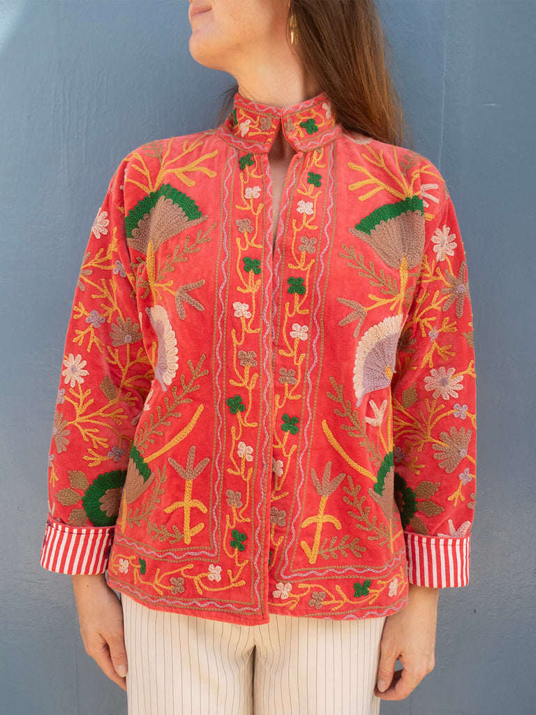 Suzani Jakke - Red