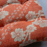 Indian Kantha seat cushion - Red Floral