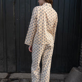 Pyjamas Blockprint - Retro Flower