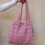 Nepal Stripe Bag - Red/White