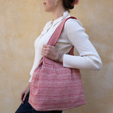 Nepal Stripe Bag - Red/White