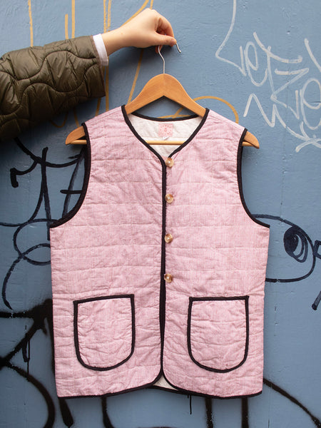 Waistcoat Quilted - Striped #3