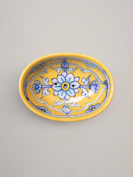 Blue Pottery Soap Dish - 05