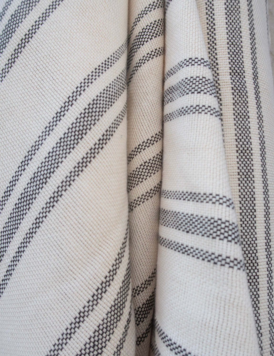 Hammam Towel - Grey Stripe