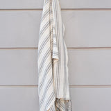 Hammam Towel - Grey Stripe