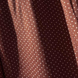 Summer Skirt - 105 Brown with Dots