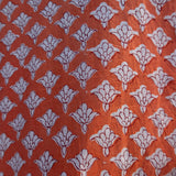 Pyjamas Blockprint - Tangerine