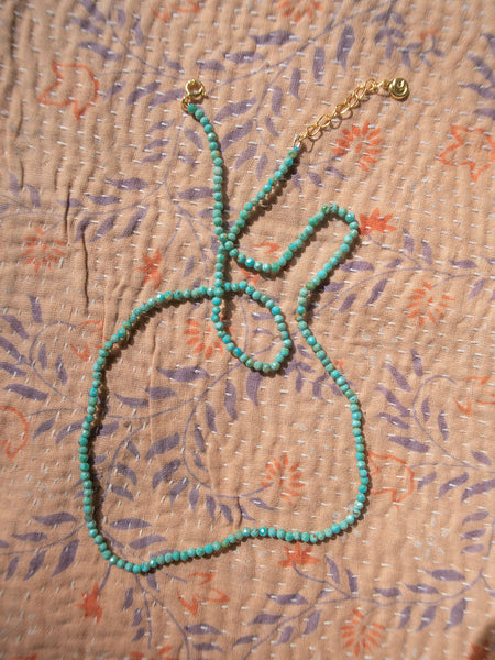 Necklace Mineral Stones - Turquoise