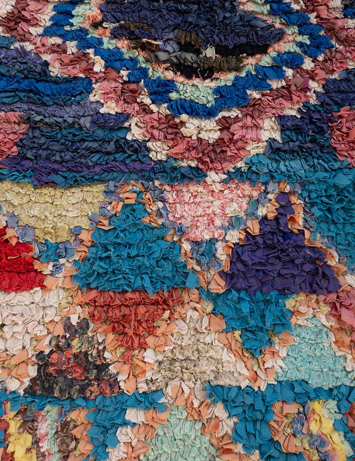 Moroccan vintage rug - Boucheroite 2714