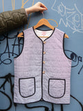 Waistcoat Quilted - Striped #2