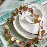 Indian Christmas - Big Wreath Red Berries