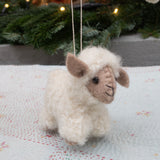 Nepali Felt Sheep - White