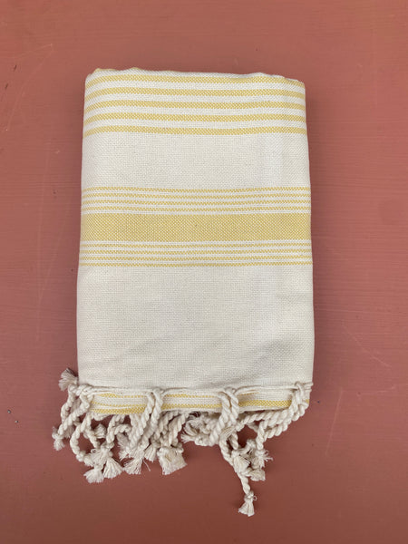 Hammam Håndklæde - Yellow