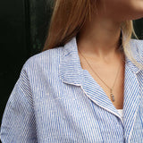 Pyjamas Blockprint - Blue Stripe