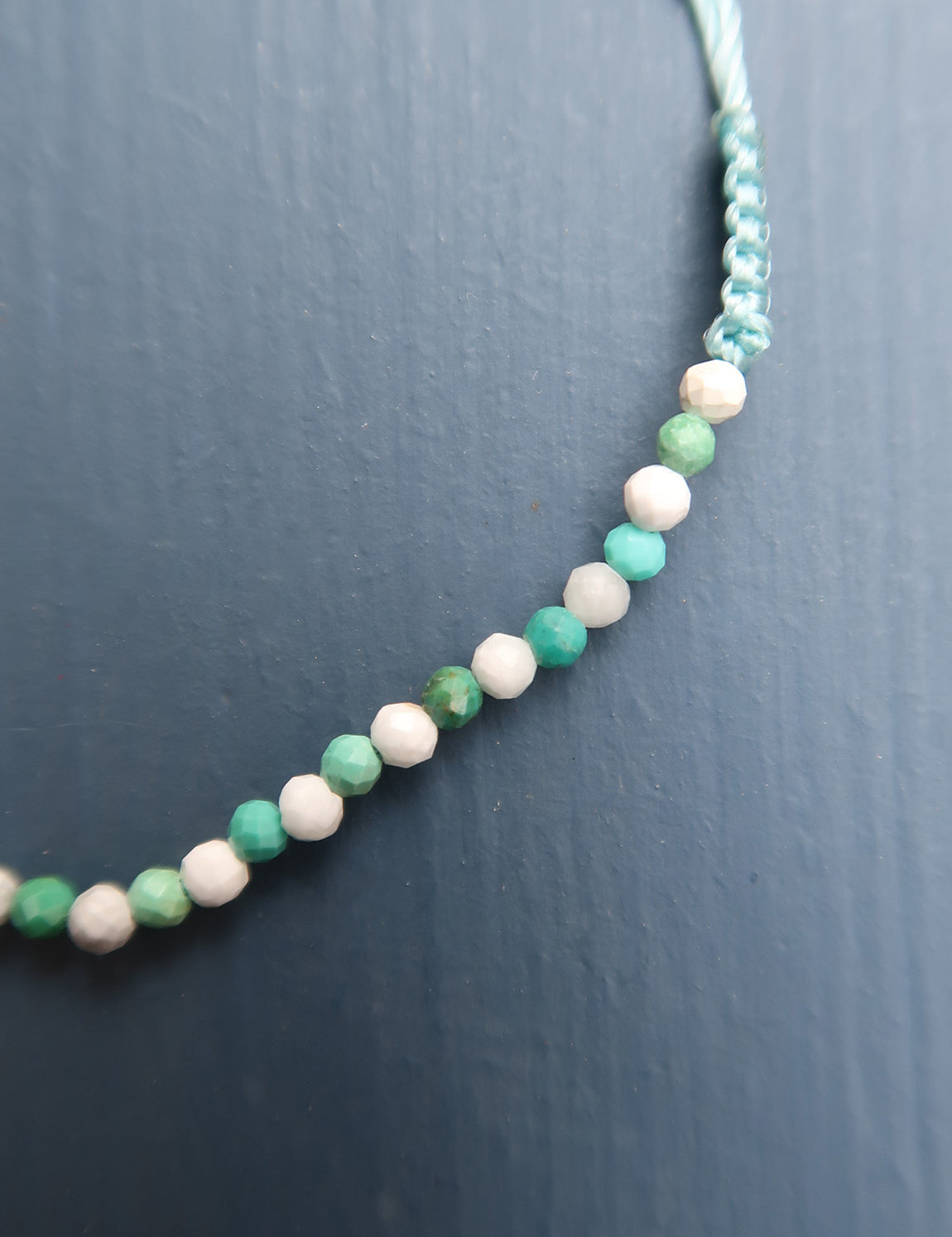 Bracelet Mineral Stones - Turquoise / Howlite