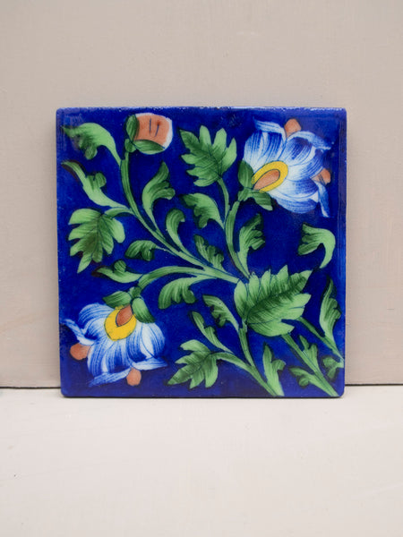 Blue Pottery Tiles - 07