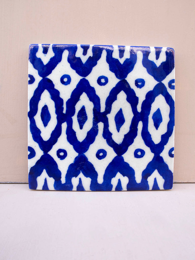 Blue Pottery Tiles - 06