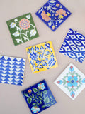 Blue Pottery Tiles - 05