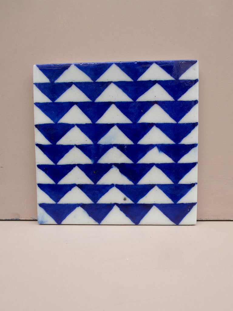 Blue Pottery Tiles - 02