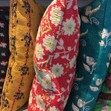 Indisk kantha pude XL - Alle