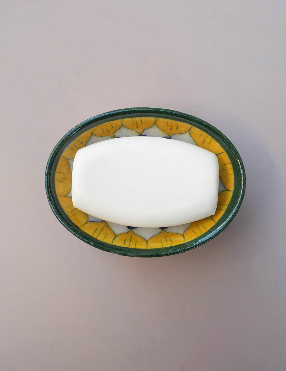 Blue Pottery Soap Dish - 02